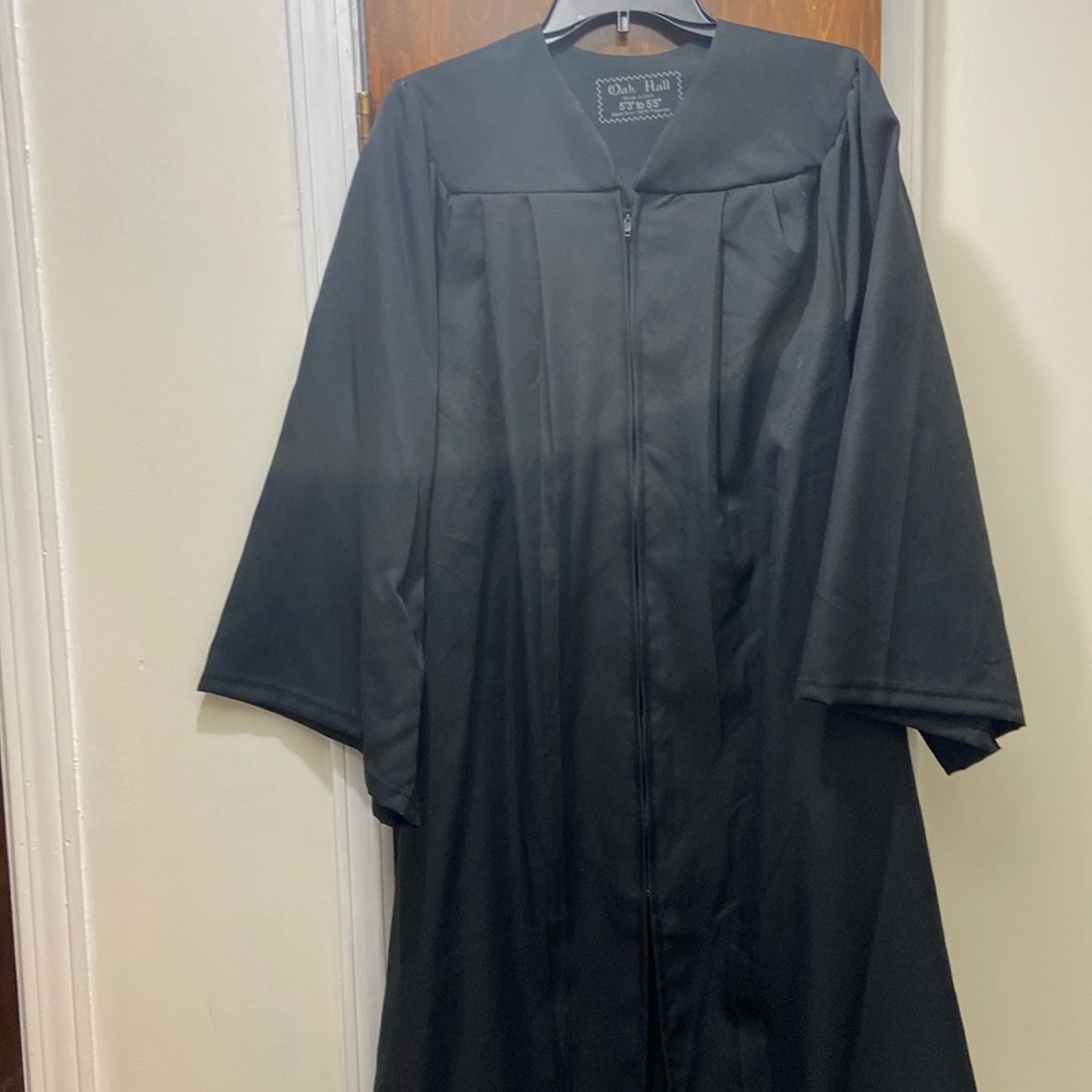Black graduation gown. Great condition.